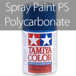 Tamiya Spray Paint PS (Polycarbonate Spray)