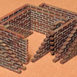 35028 Brick Wall Set Kit