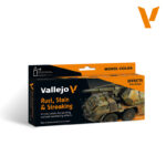 70183 MC-Rust, Stain & Streaking Set (8) colores