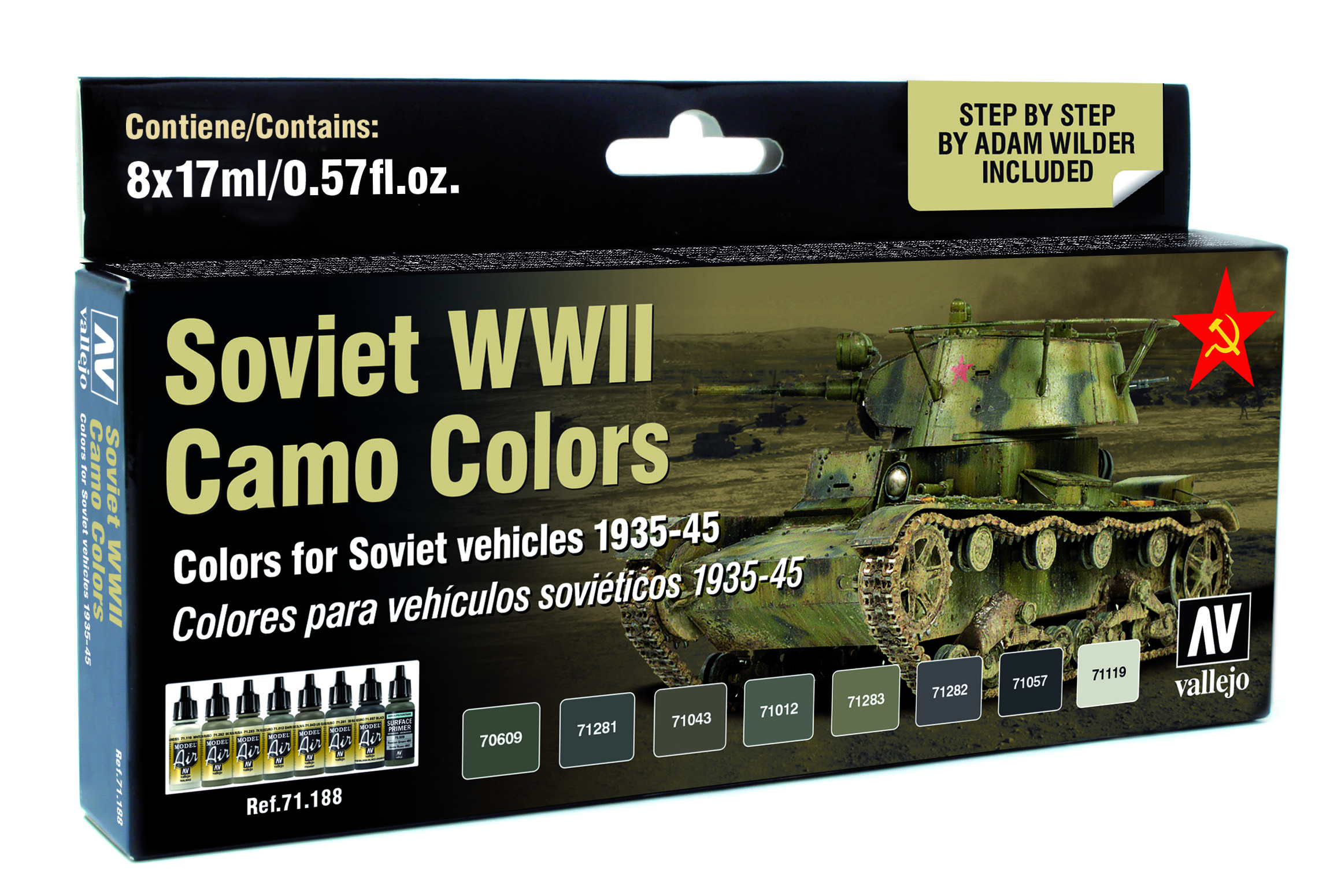 71188 MA-Soviet WWII Camo Colors