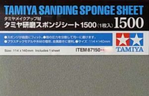 87150 Tamiya Sanding Sponge Sheet - 1500