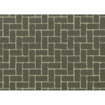 87169 Diorama Material Sheet - Gray-Colored Brickwork