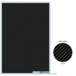 12681 Carbon Pattern Decal Set - Twill Weave/Fine