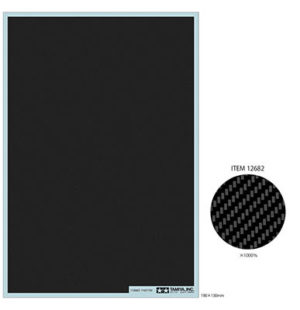 12681 Carbon Pattern Decal Set - Twill Weave/Fine