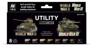 70201 MC-Utility Paint Set WWII & WWIII