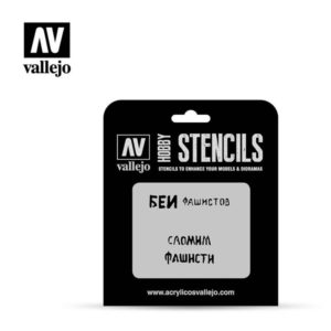 ST-AFV004 Eslóganes Rusos WWII Nº1 (986403)