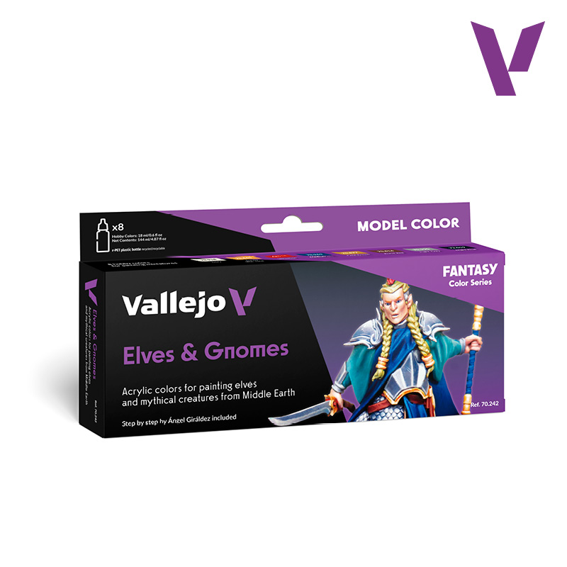 70242 MC-Elves & Gnomes Set (8) colores