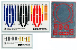 12638 Seat Belt Set "F" para escala 1/20