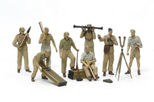 35343 German Artillery Crew Africa Corps