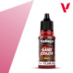 Pintura Acrílica Game Color 18ml Lavado o wash marca Vallejo para modelismo