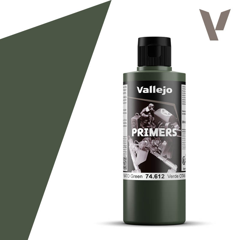 74612 Imprimación Acrílica Verde OTAN (200ml.)
